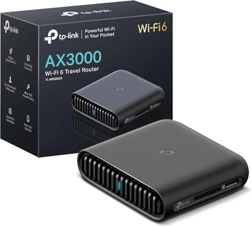 TP-Link Roam 6 AX3000 Dual-Band Wi-Fi 6 Travel Router