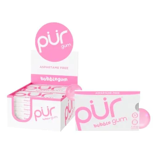 PUR Gum Bubblegum 12-Pack 9-Count