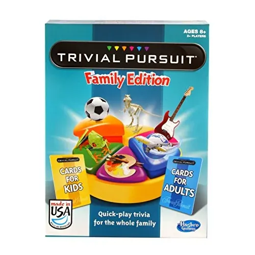 Hasbro Gaming Trivial Pursuit Game: Family Edition Board Game
