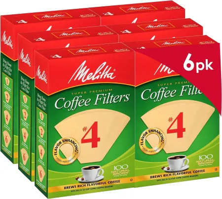 600-Count Melitta #4 Cone Coffee Filters