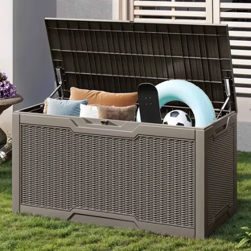Uforic Lockable 100 Gallon Resin Deck Box