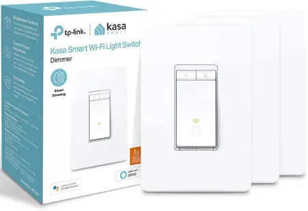 3-Pack TP-Link HS220 Smart Dimmer Switch