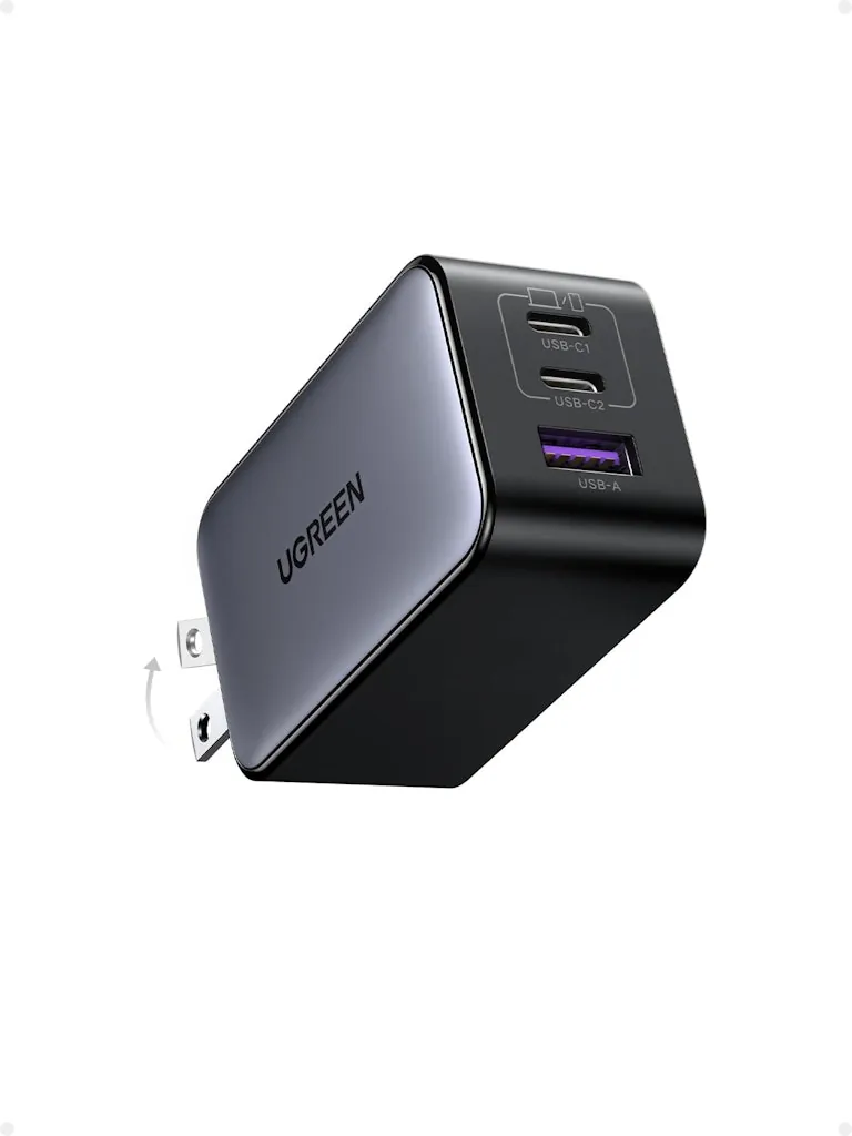 Ugreen Nexode 65W 3-Port USB-C Wall Charger