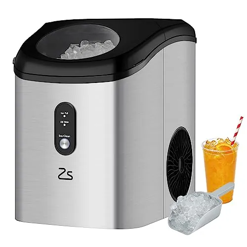 Litake Nugget Ice Maker 33lbs/24H