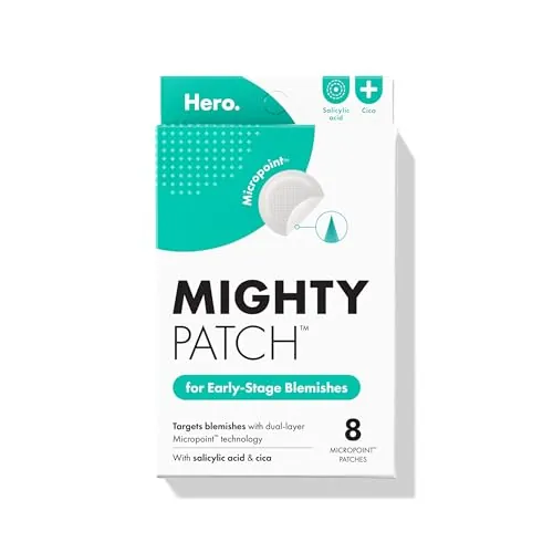 Mighty Patch Hero Cosmetics Micropoint Acne Pimple Patches, 8 Ct