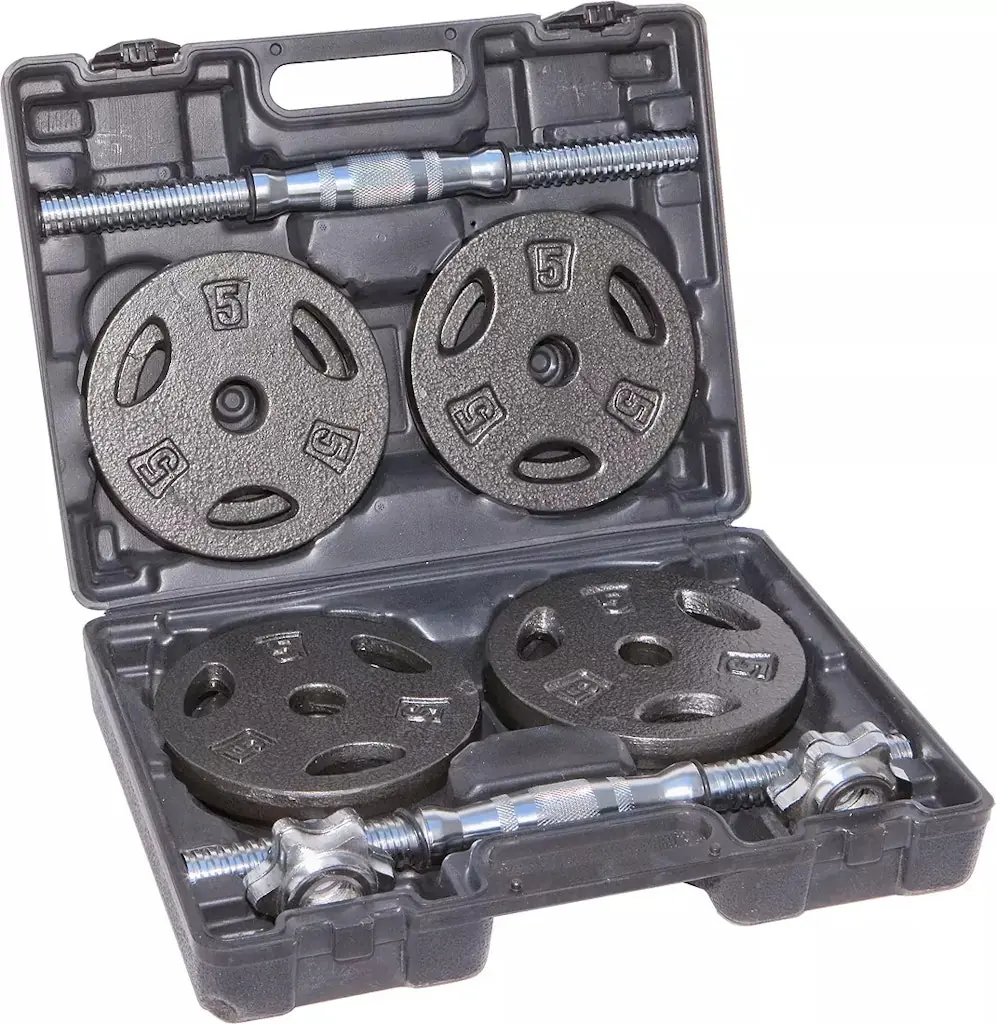 Fitness Gear 40-lb. Adjustable Dumbbell Set