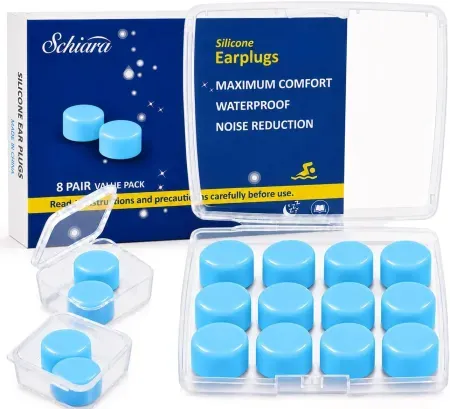 16-Count Schiara Moldable Silicone Earplugs