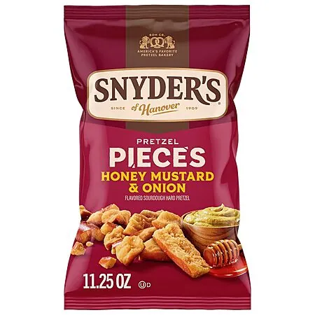 11.25-Oz Snyder's of Hanover Pretzel Pieces (Honey Mustard & Onion)