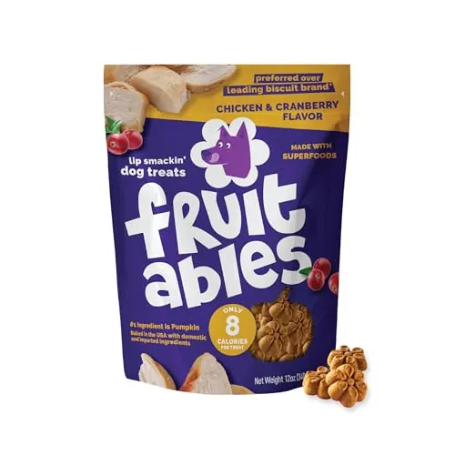 12-Oz Fruitables Baked Dog Treats (Chicken and Cranberry)