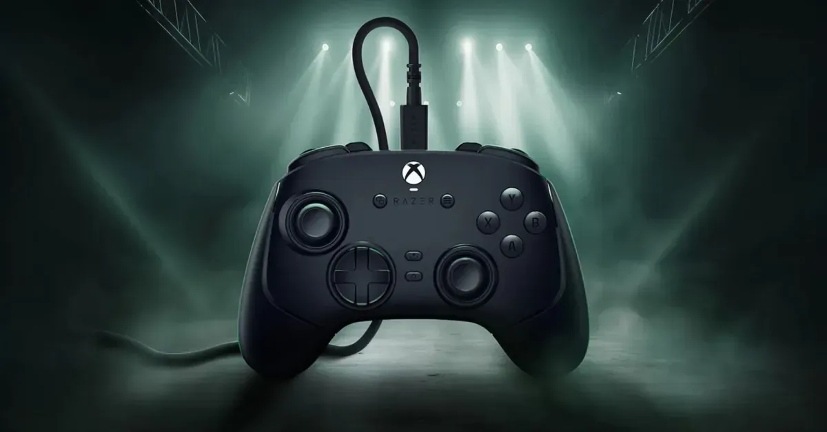 Razer’s Wolverine V3 Tournament Edition Hall effect controller in black