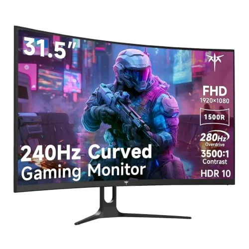 KTC 32 Inch 280Hz Curved Gaming Monitor