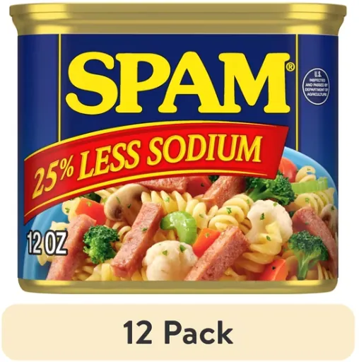 SPAM Hello Kitty 25% Less Sodium 12-pack