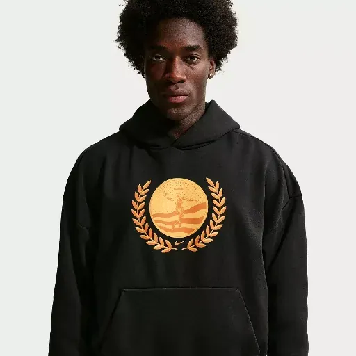 Nike Men's LeBron James Out For Redemption Hoodie (Black)