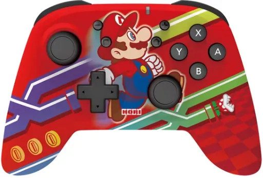 HORI Horipad Wireless Controller for Nintendo Switch (Super Mario Edition)