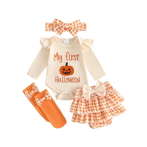 My First Halloween Baby Girl Outfits