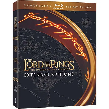 The Lord of the Rings Motion Picture Trilogy: Extended Editions (Blu-ray)