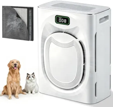 Ken Brown Pet Air Purifier w/ Washable Pre-Filter & HEPA Filter