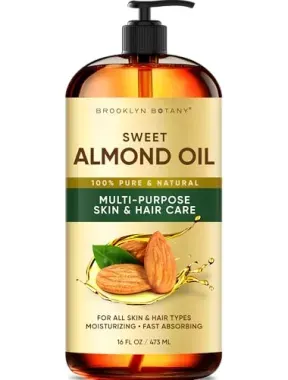 16oz Brooklyn Botany Sweet Almond Oil