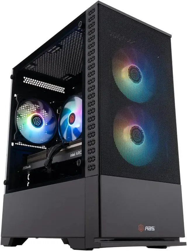 ABS Cyclone Aqua Core 5 120 Arc A580 Gaming Desktop PC