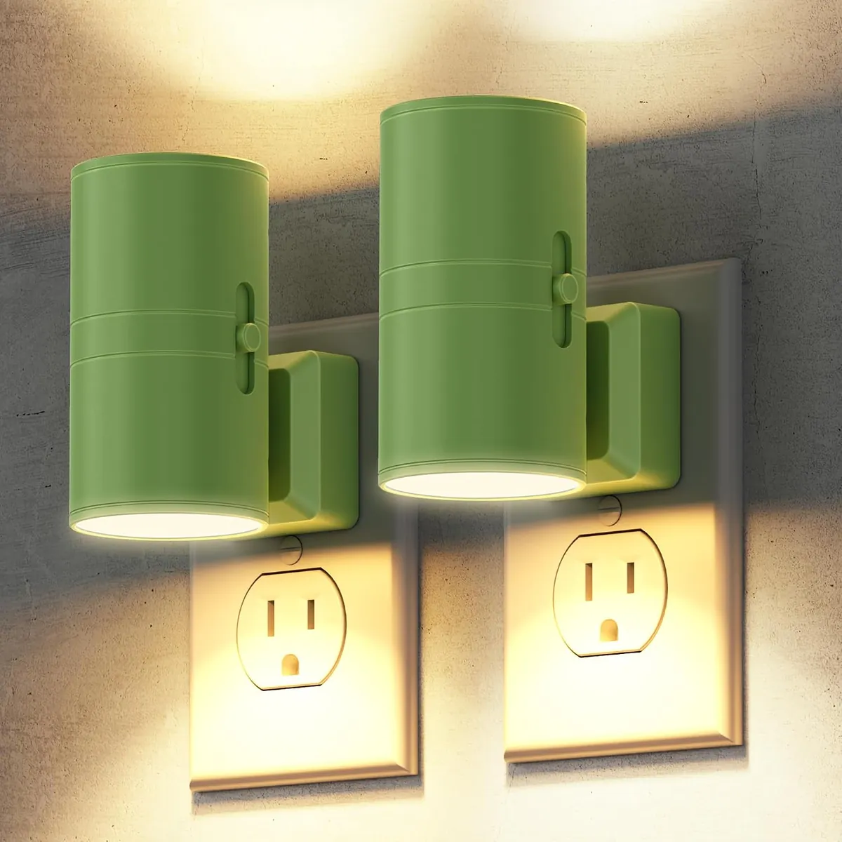 Briignite Dimmable LED Night Light 2-Packs