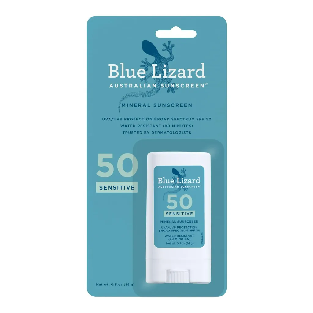 Blue Lizard Sensitive Mineral SPF 50 Sunscreen Stick