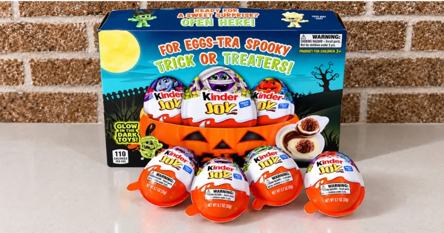 Kinder Joy Halloween Eggs 6-Count