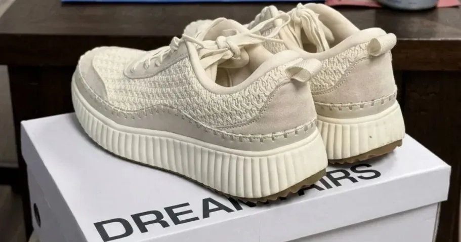 Dream Pairs Women’s City Tweed Platform Sneakers