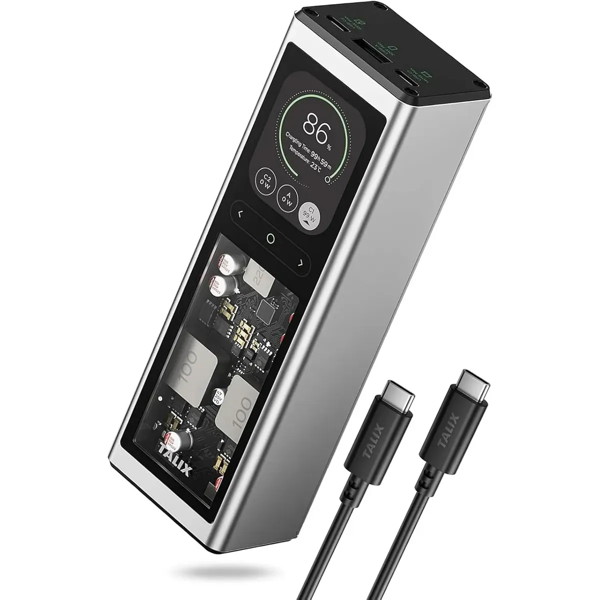 Talix 20000mAh 140w USB-C 3-Port Power Bank