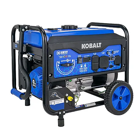 Kobalt 5250W Dual-Fuel Gas/Propane Portable Generator w/ CO Sentry & RV Outlet