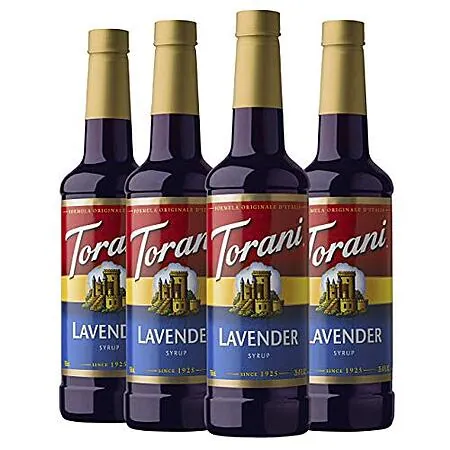 4-Pk 25.4-Oz Torani Syrup (Lavender)