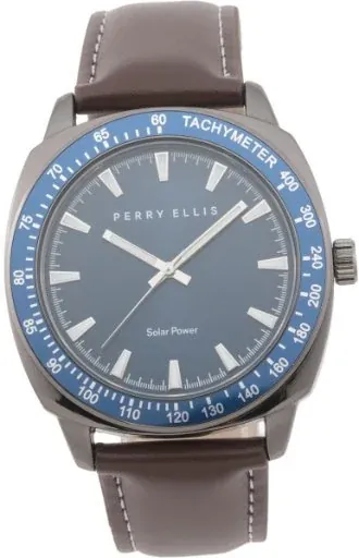 Perry Ellis Water Resistant Solar Powered Men's Watch