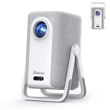 iSinbox 1200-ANSI 1080p Native Outdoor Projector w/ WiFi and Bluetooth