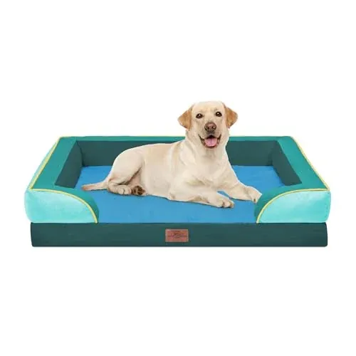 42" Comfort Expression Orthopedic Bolster Dog Bed
