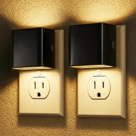 2-Pack DORESshop 3000K Plug into Wall LED Night Light