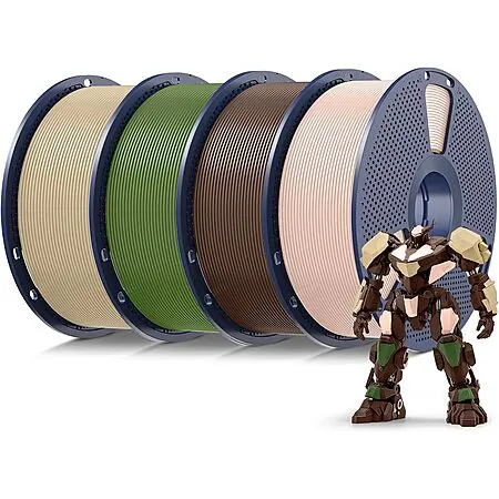 4-PK 1KG SUNLU PLA 3D Printer Filament (various bundles)