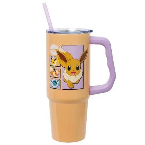 Pokémon Eevee Evolutions Grid 30oz Stainless Steel Tumbler