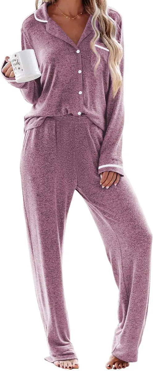 Ekouaer Women’s 2-Piece Pajama Set