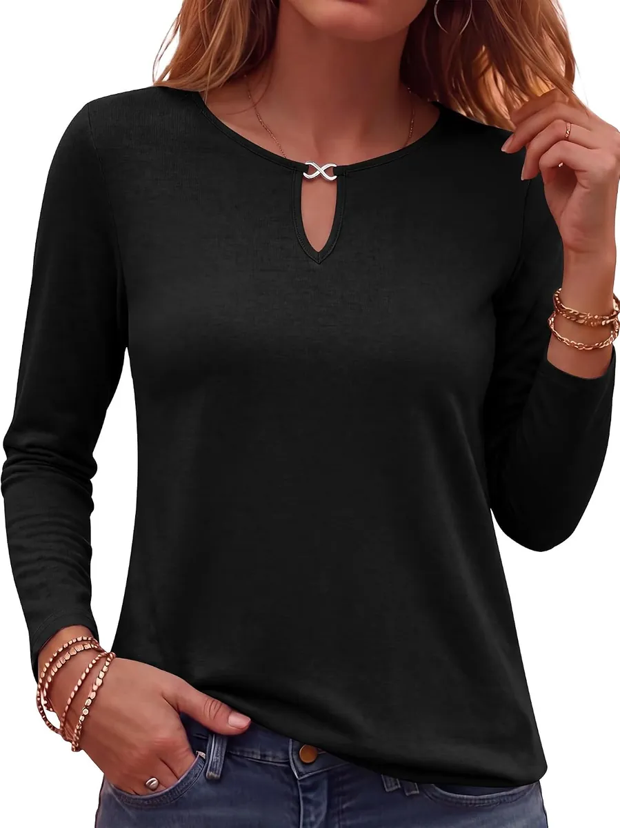 ANRABESS Women’s Long Sleeve Shirts