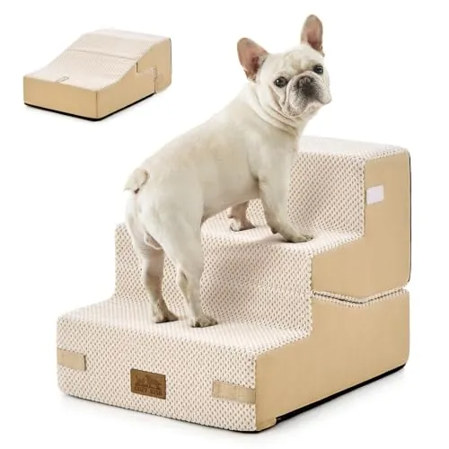COZY KISS Dog Stairs 14.2″ H 3 Step