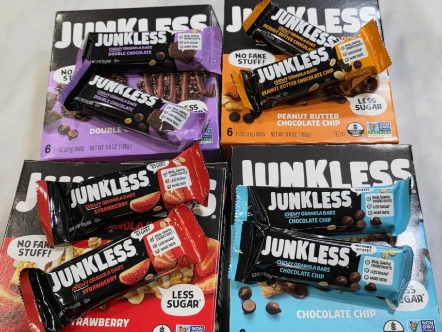Junkless Chewy Granola Bars 24-Pack
