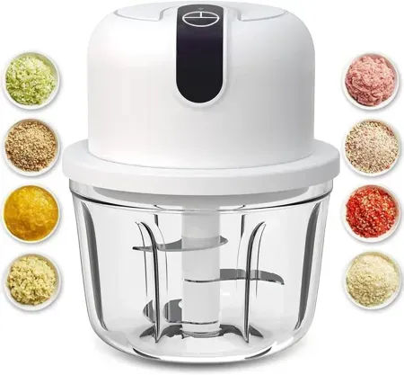 1.5-Cup LVSENLIN Electric Mini Food Chopper w/ USB Charging