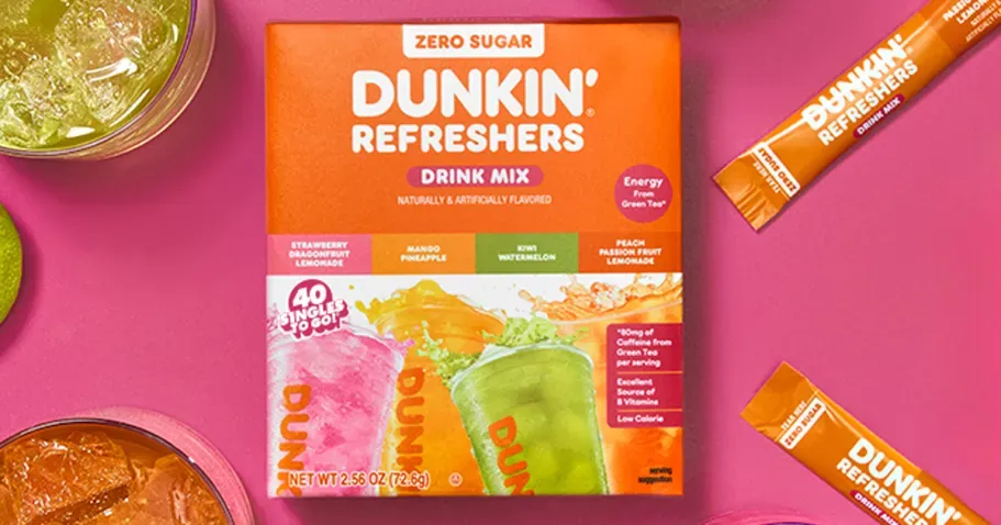 Dunkin’ Refreshers 40-Count Variety Pack