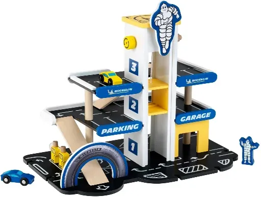 Theo Klein Michelin Car Service Station Kids Toy w/ 1 Car