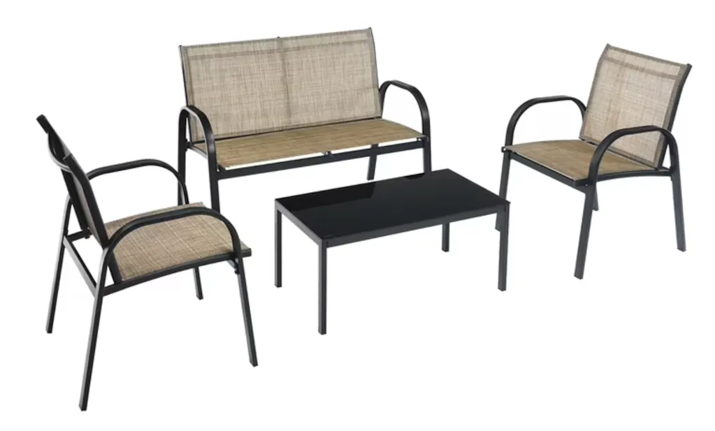 Costway 4-Piece Patio Furniture Set