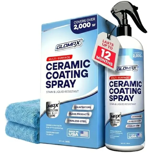GLOMAX 16-Oz Ceramic Coating for Cars w/ UV Protection