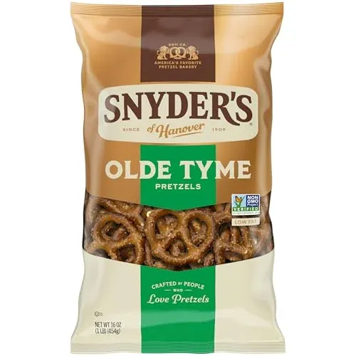 Snyder's of Hanover Old Tyme Pretzels 16 Oz Bag