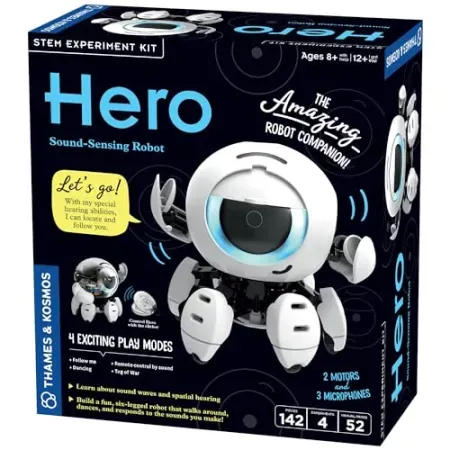 Thames & Kosmos Hero: Sound-Sensing Robot STEM Experiment Kit