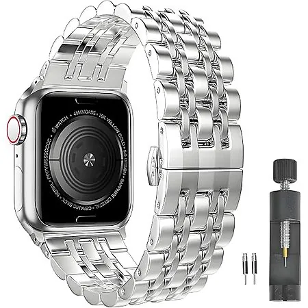 Pugo Top Stainless Steel Band for Apple Watch (Various)