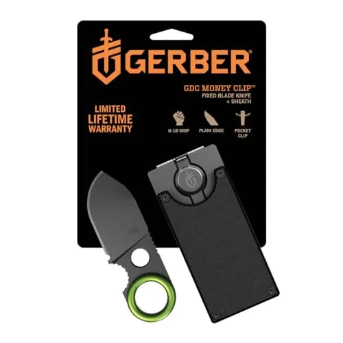 Gerber Gear Money Clip with Pocket Knife
