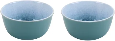 2-Piece 14-Oz Better Homes & Gardens Reactive Melamine Dip Bowls (Blue or Green)